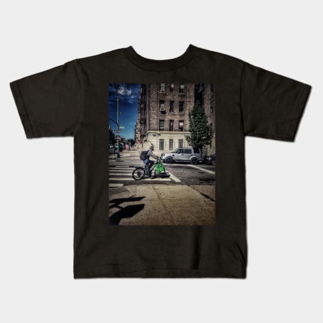 Harlem, Manhattan, New York City Kids T-Shirt by eleonoraingrid